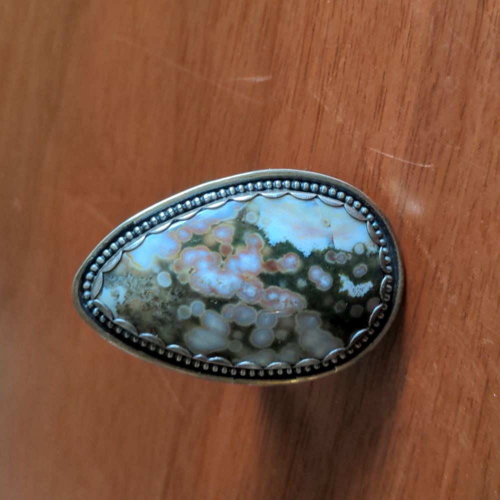 Richelle Belle Jewelry Ocean Jasper Ring 8.5